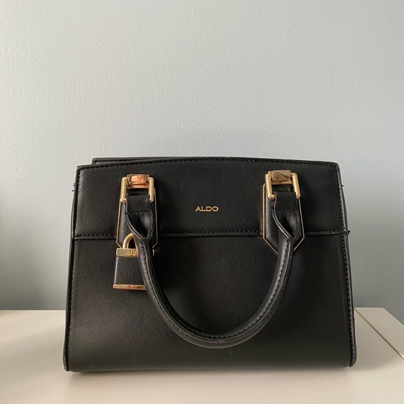 Aldo Black Handbag - Picture 2 of 8